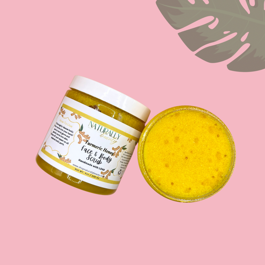Turmeric Face and Body Scrub