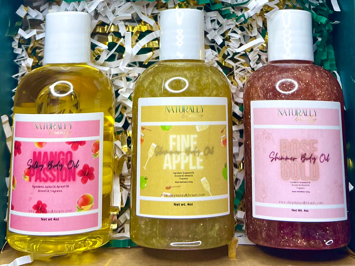 Body Oil Collection Box